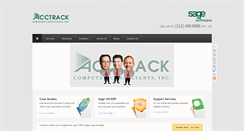 Desktop Screenshot of acctrack.com